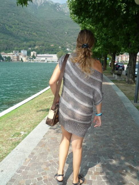 ladies out and about showing off