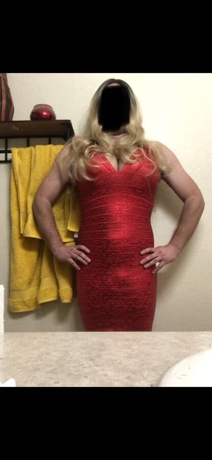 New dress red