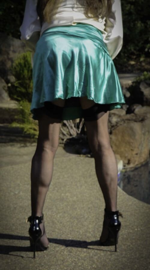 Mega post. Silk, Stockings, Satin, High heels and more