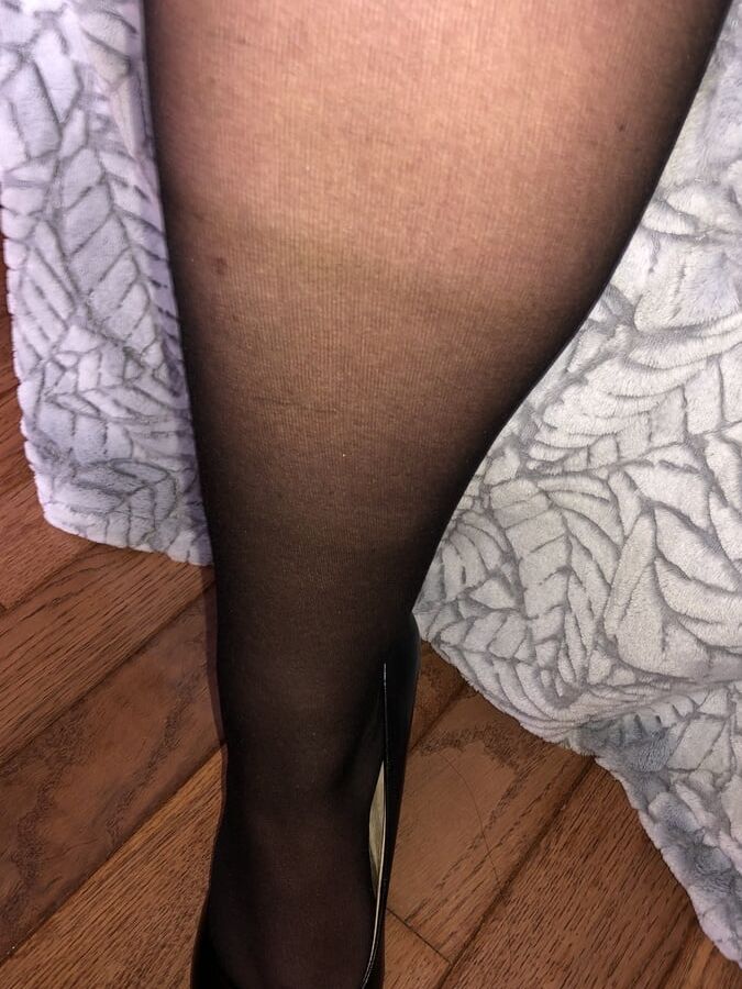 Nylons stockings amateur