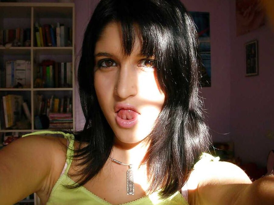 La fille aux cheveux vert