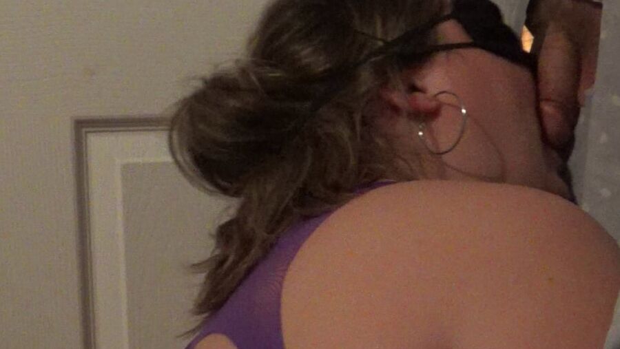 Bbw cuckold wife st glory hole try