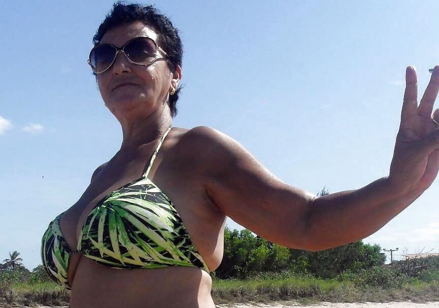 Old milfs on the beach. Hot, wet, exciting.