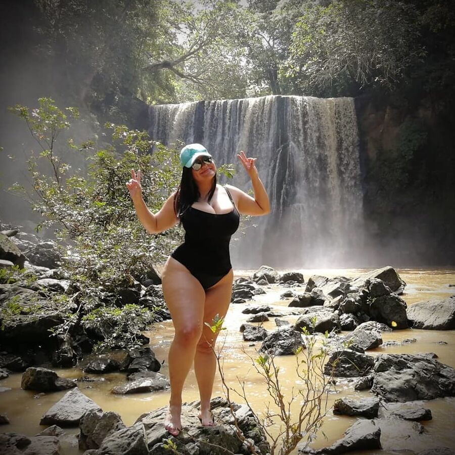 Busty woman