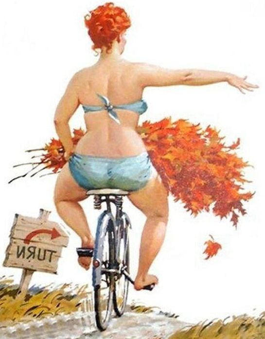 Plus-Size Pin-Up Hilda