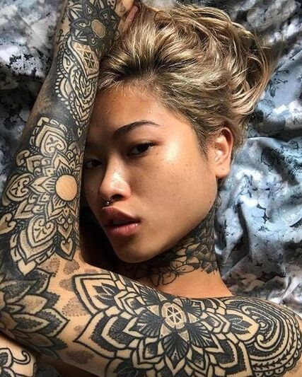 Inked asian