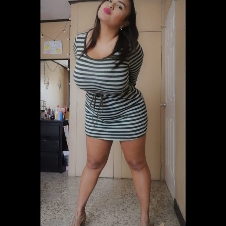 Busty woman