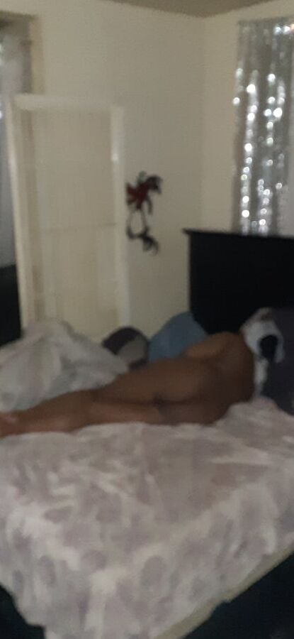 BLACK Wife slut spreading pussy for all to see