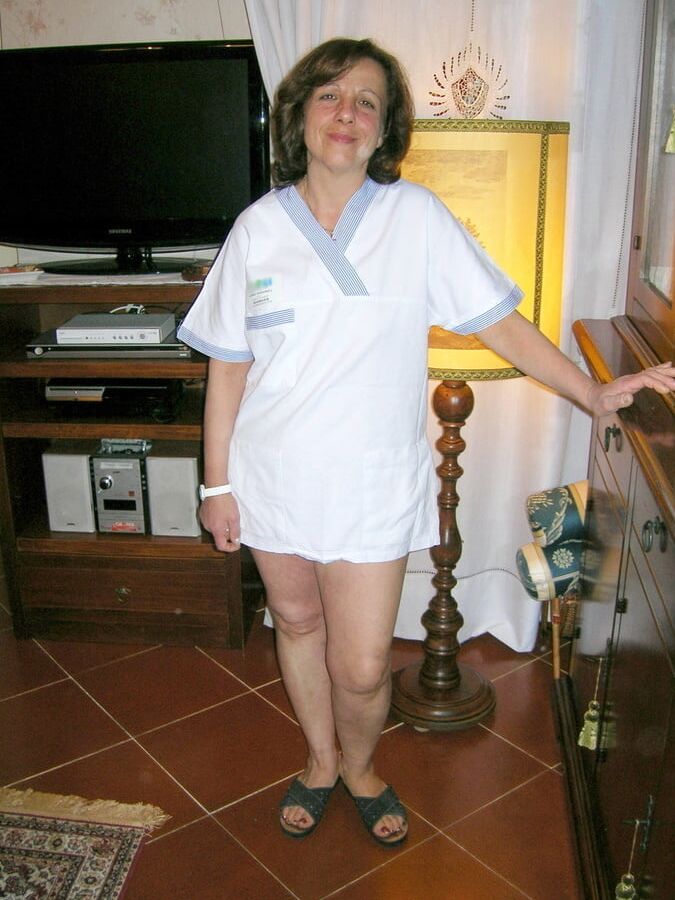 Daniela, nurse, mother and Catholic wife fully clothed