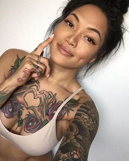 Inked asian