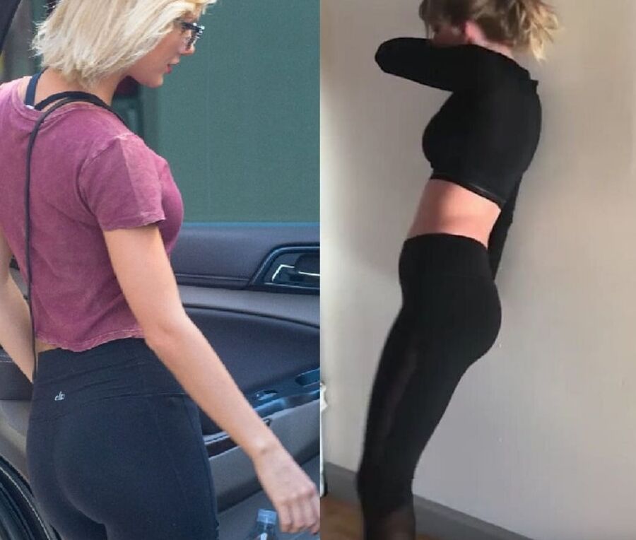 Celebrity asses in leggings &amp; yoga pants , celeb butts