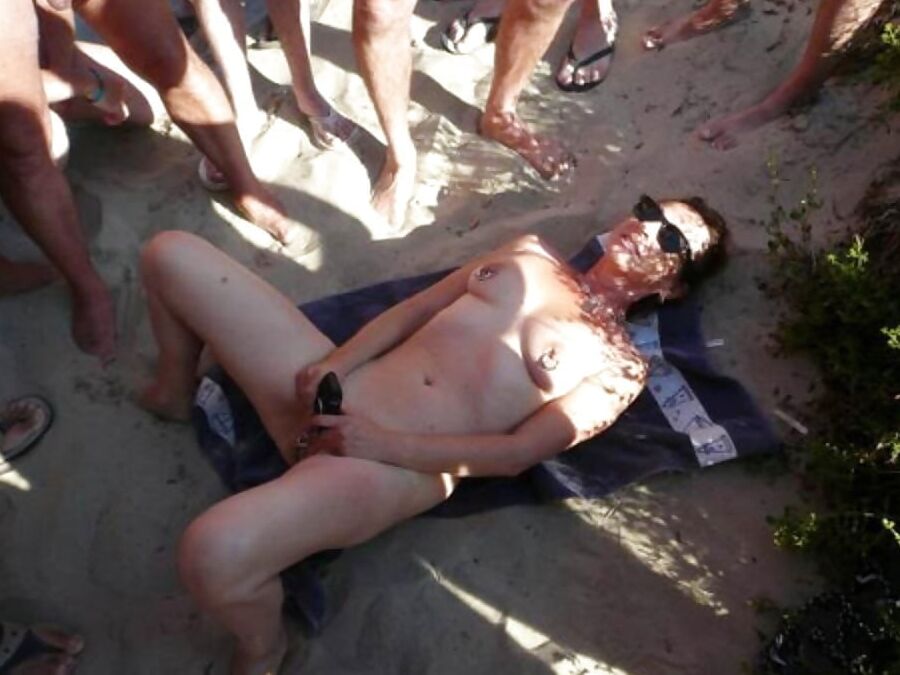 Babes, beach and her buttons to push