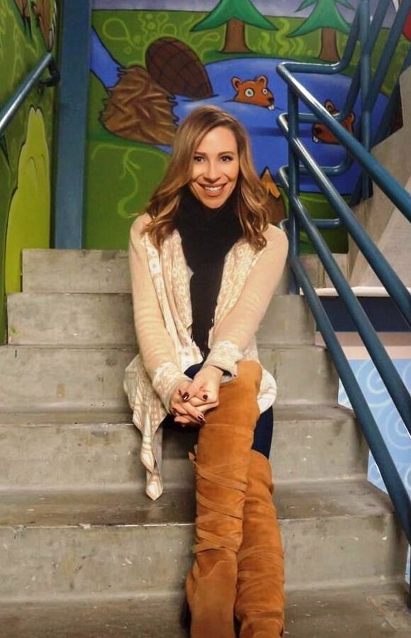 Female Celebrity Boots &amp; Leather - Anne Cutler