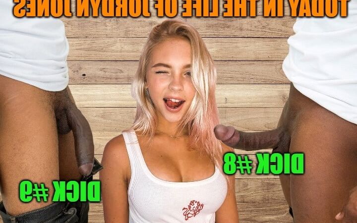 Celebrity gangbang captions (Jordyn)