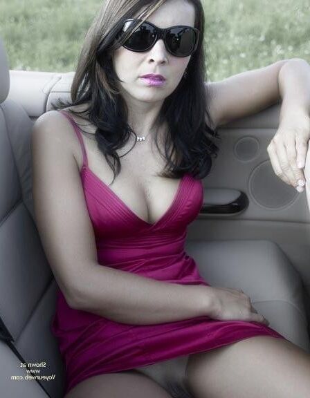 Car upskirt