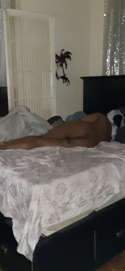 BLACK Wife slut spreading pussy for all to see