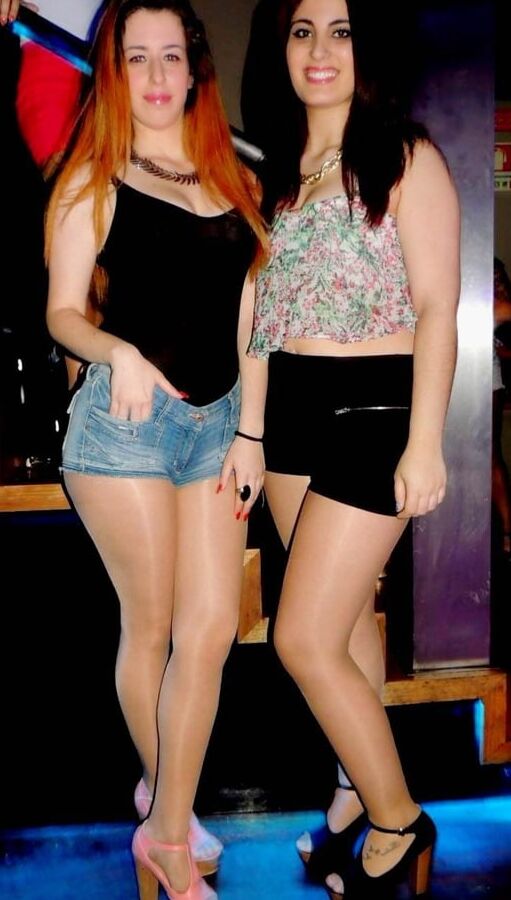 party girls in pantyhose