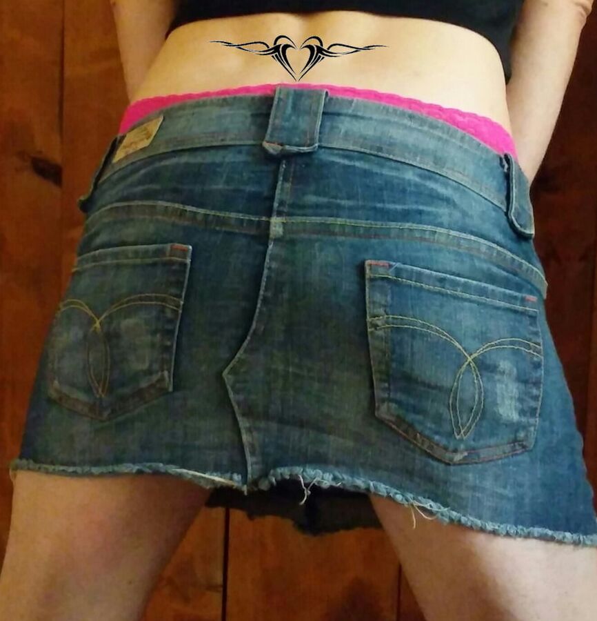 Crossdressing in my New Pink Panties