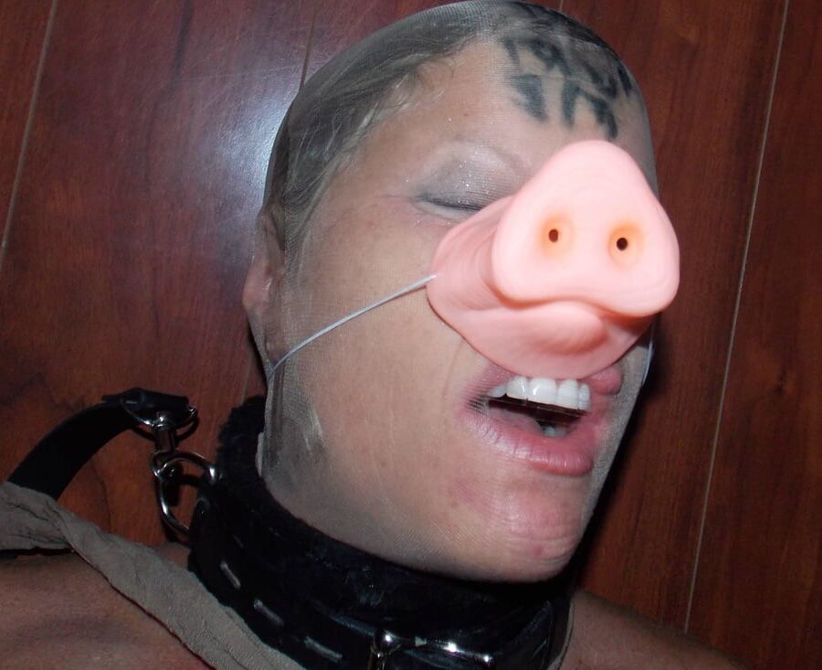 Pantyhosed Maksed Pig