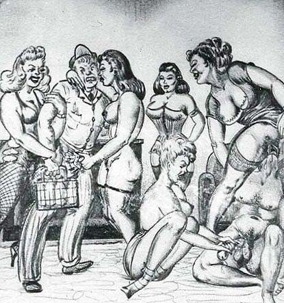 vintage drawings ng