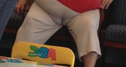 Cameltoe Granny