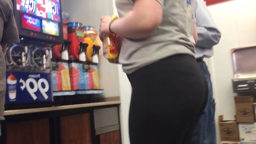 Nice Ass in spandex