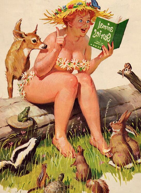Plus-Size Pin-Up Hilda