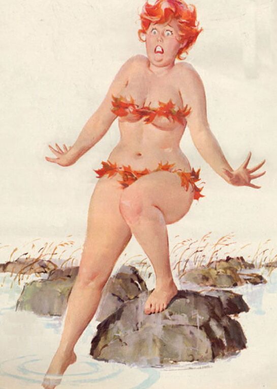 Plus-Size Pin-Up Hilda