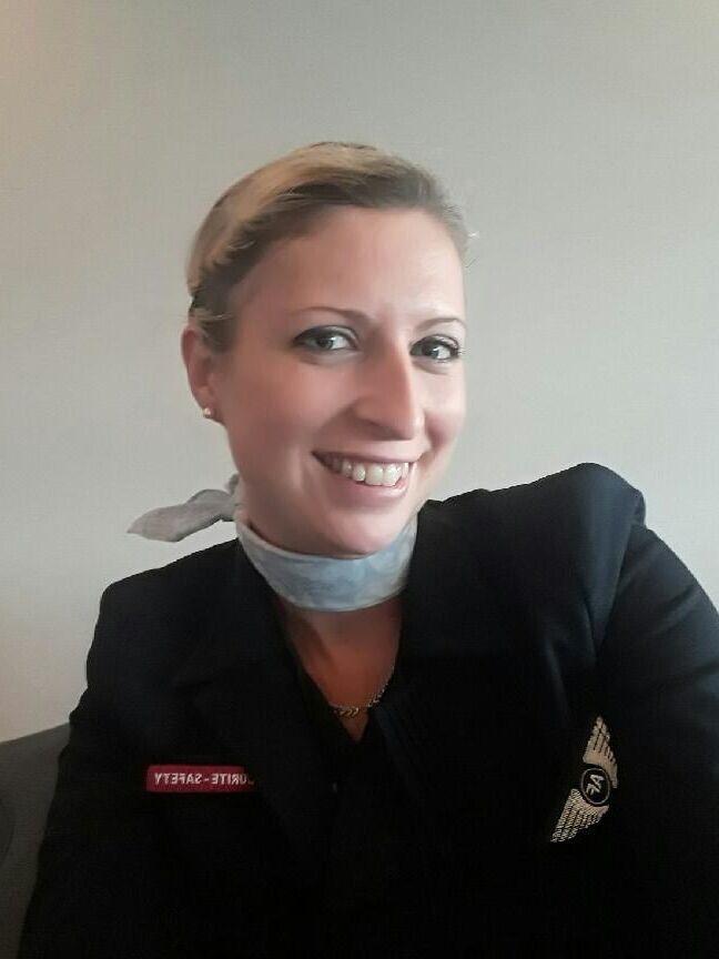 CLAIRE MARZIOU FRENCH CABIN CREW