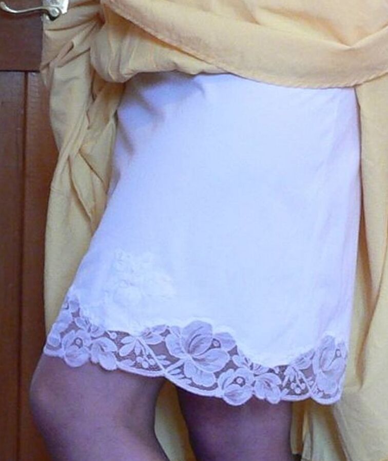 Silky Lingerie Panties Bras Silky Half Slips Lacy Full Slips