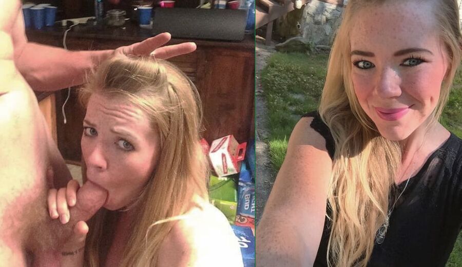 Blowjob sluts before &amp; after