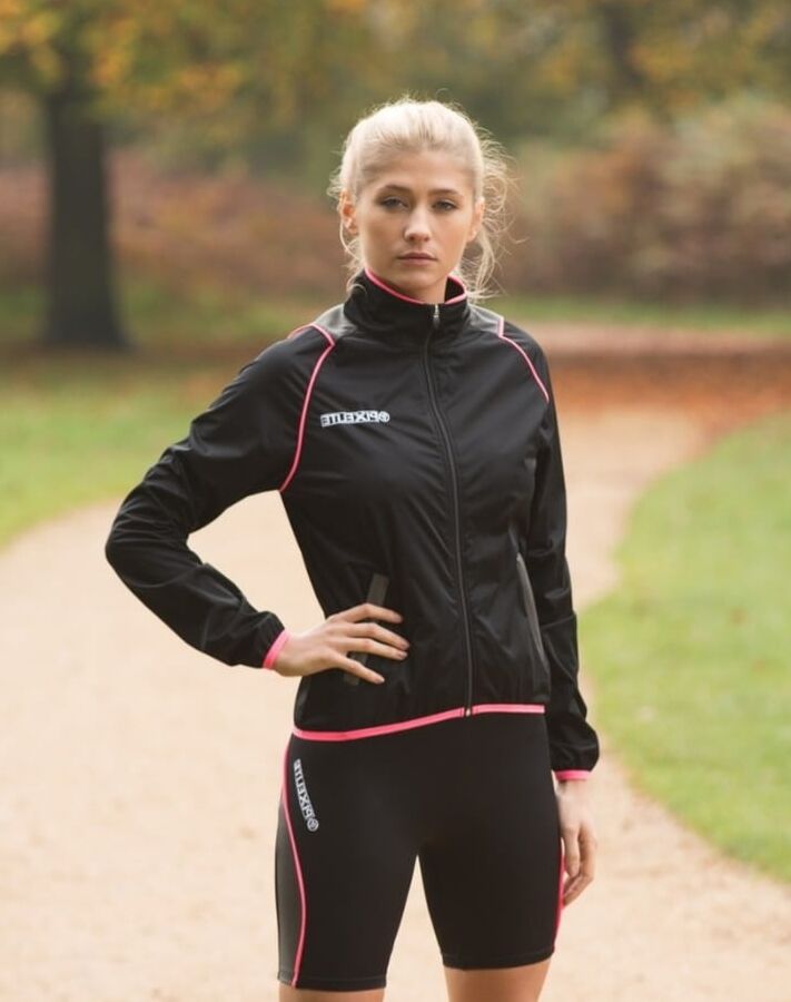 Women in cycling gear