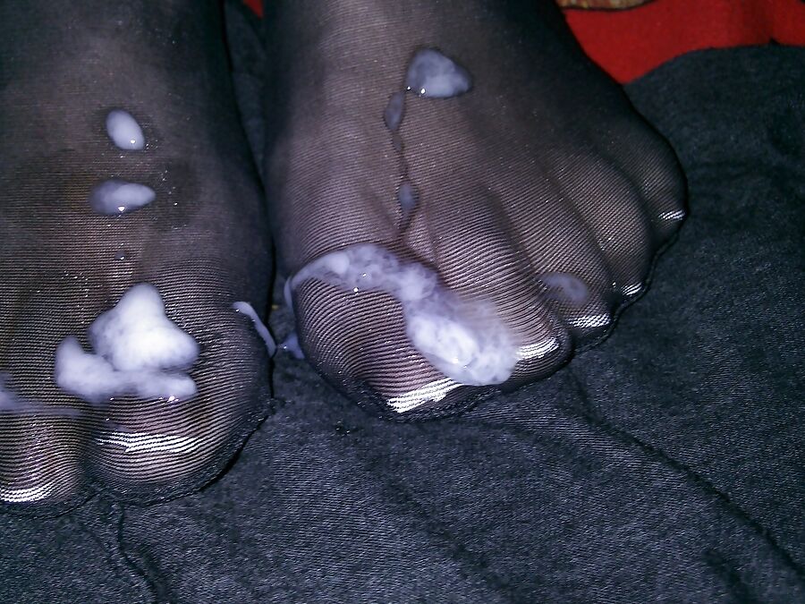 Nylon covered feet
