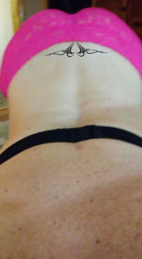 Crossdressing in my New Pink Panties