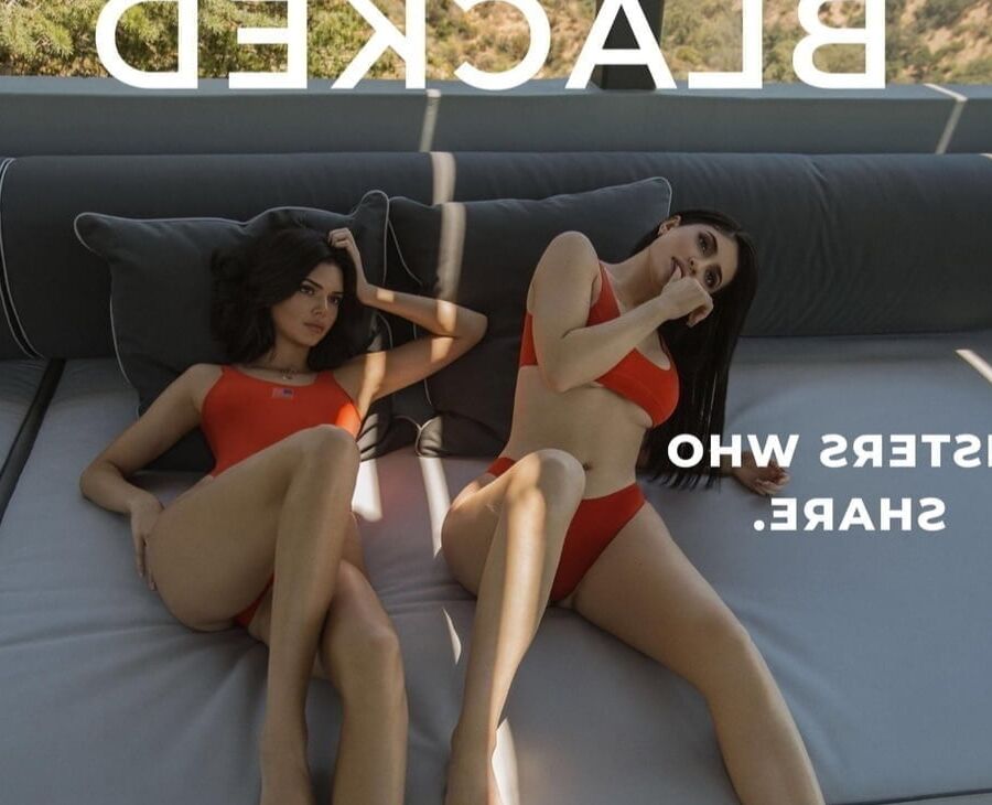 Kendall &amp; Kylie J enner BLACKED