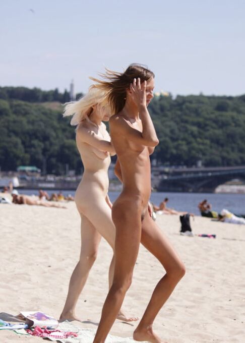 Multiple Ladies at the Beach