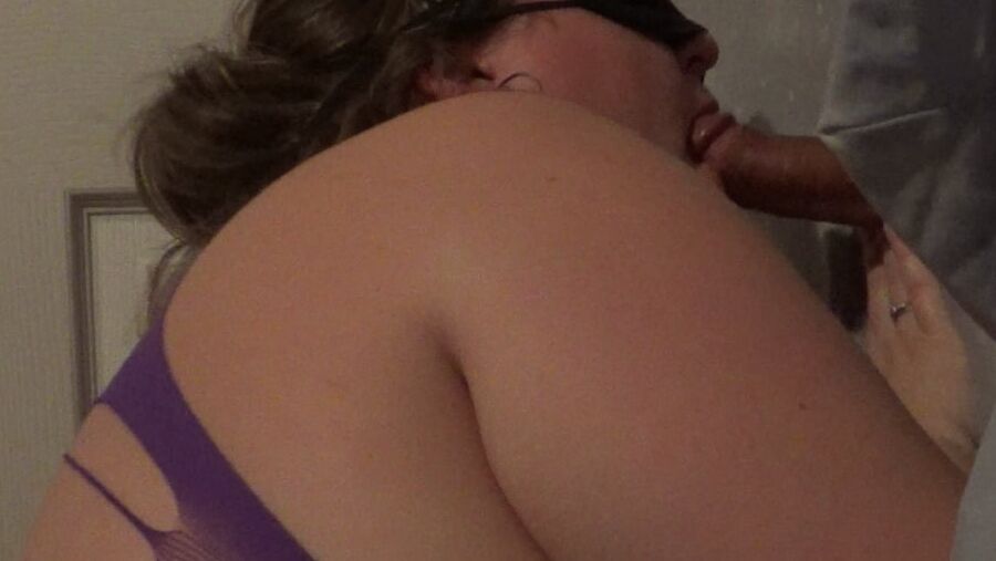 Bbw cuckold wife st glory hole try
