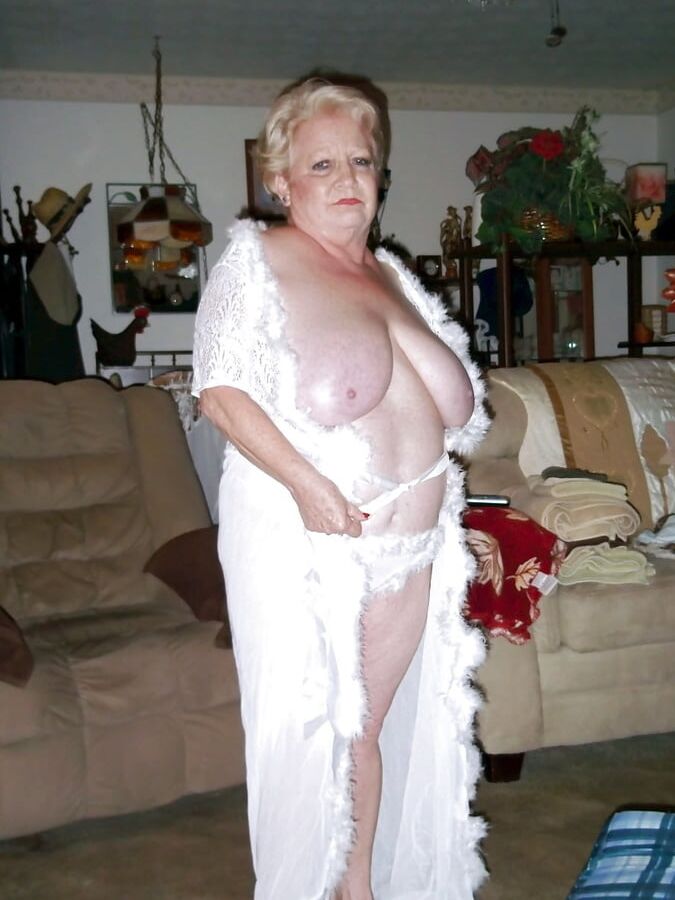 Naughty big granny