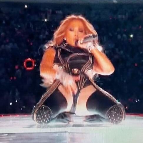 Black camel toe