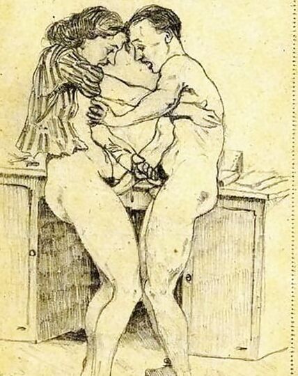 Etreintes en dessins