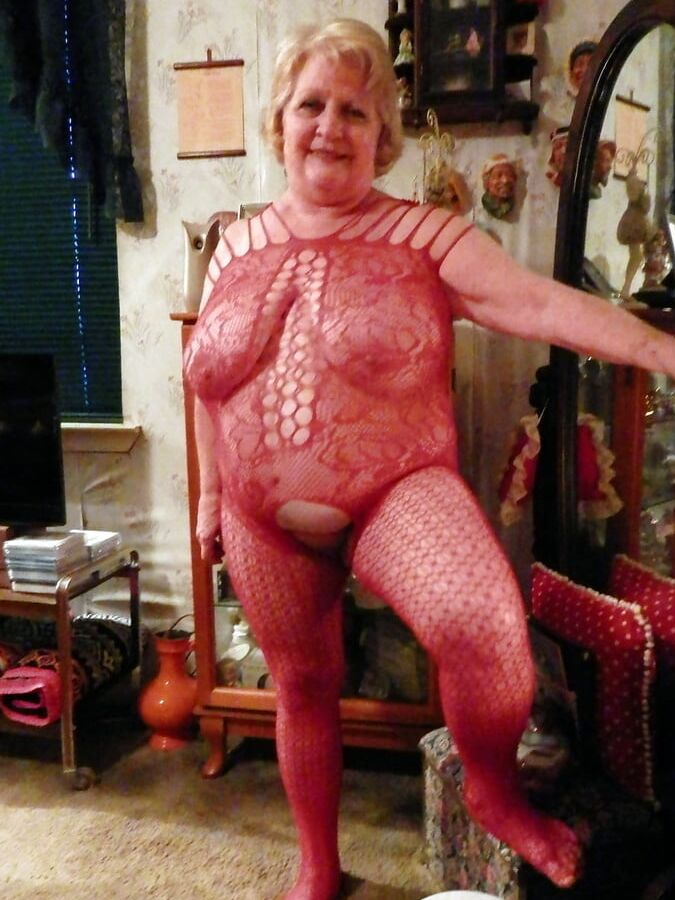 Naughty big granny