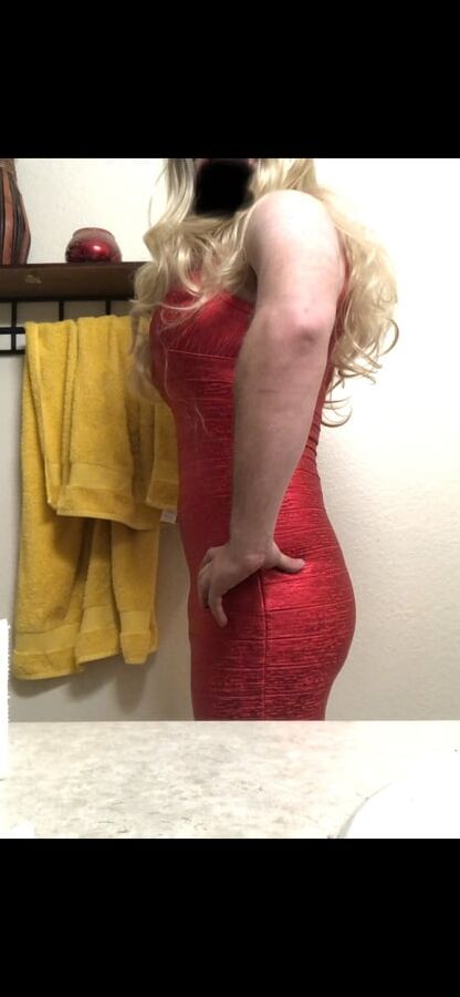 New dress red