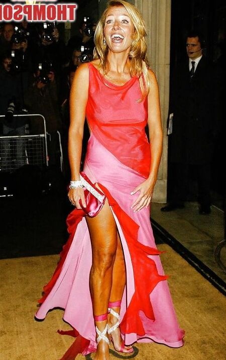 British Celebrity Milfs in Short Skirts