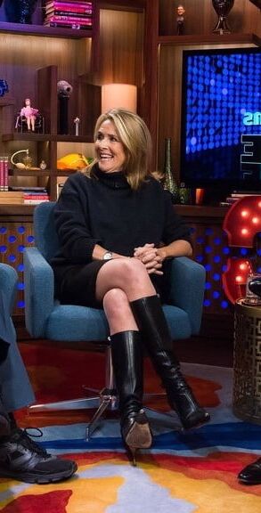 Female Celebrity Boots &amp; Leather - Meredith Vieira