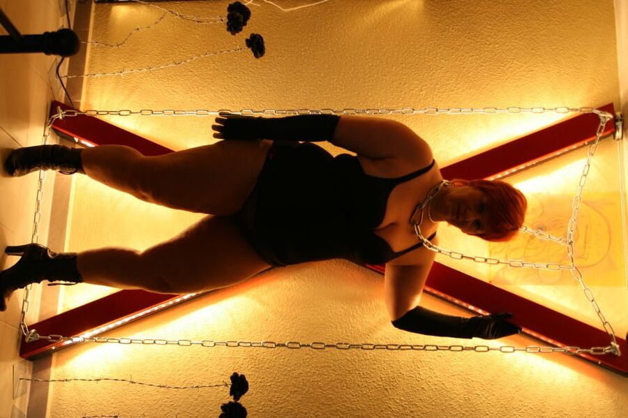Anna at the cross ...