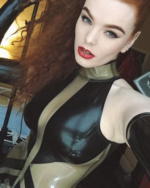 Redheads in Leather and Latex