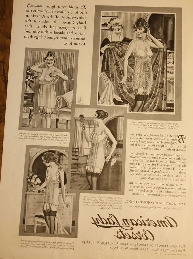 The lure of vintage lingerie
