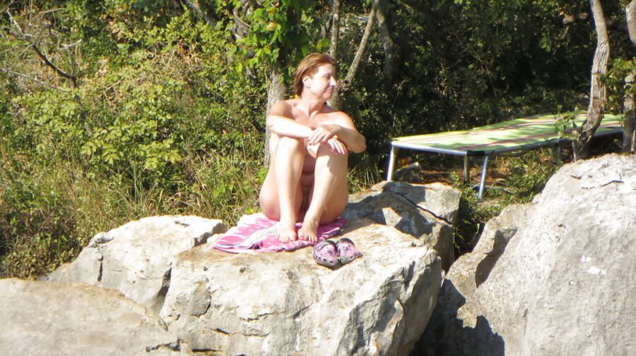 Naked Milf on the Fkk Beach