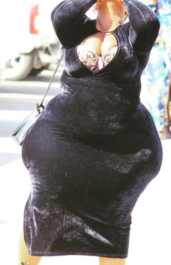Chunky xtra wide huge hip bbw pear Vanessa