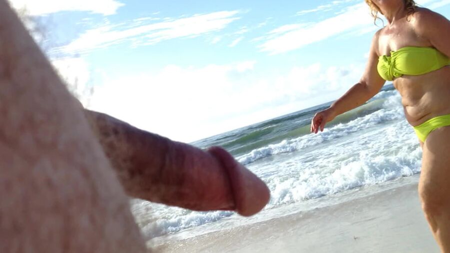 Public erection exhibitionist flasher